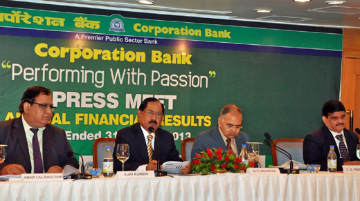 Corporation Bank Performing with Passion